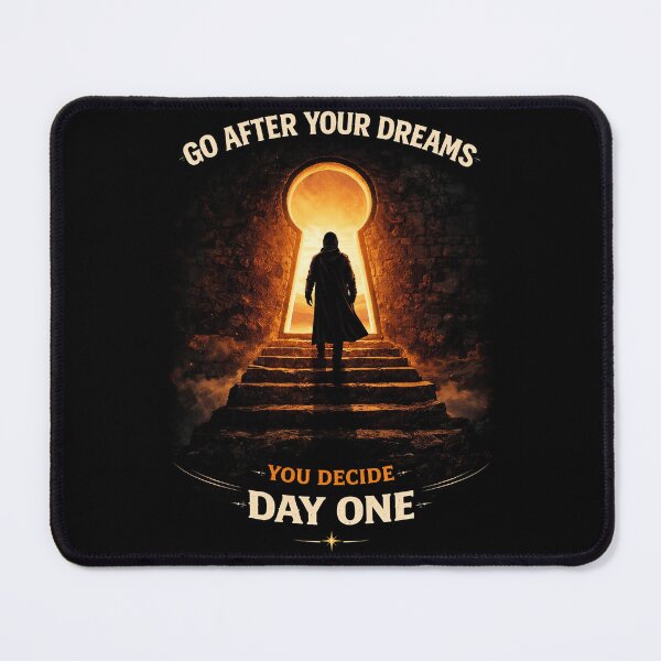 Item preview, Go After Your Dreams Keyhole Door Motivation Aesthetic Streetwear Design designed and sold by apex.vibe.