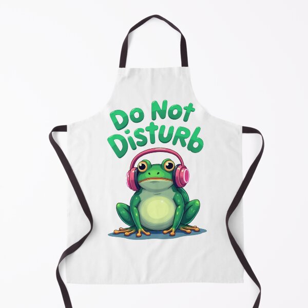 Item preview, Funny Frog Headphones Shirt – Do Not Disturb T-Shirt Cute Introvert Design designed and sold by TS68.