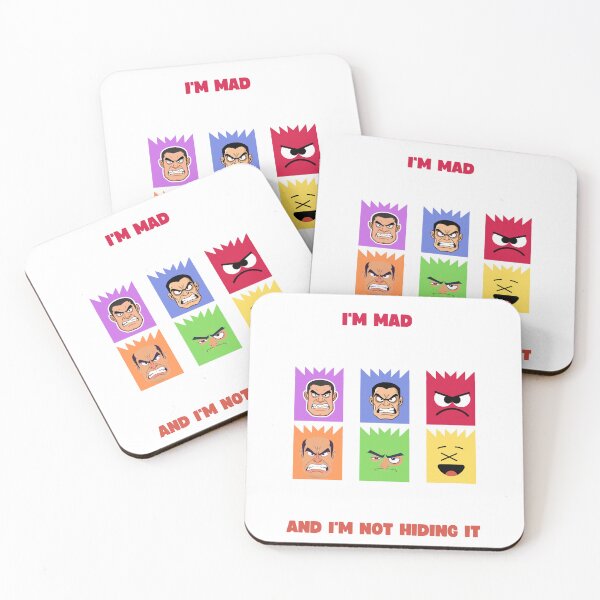 Item preview, I'm mad and I don't care. designed and sold by Masterminding8.