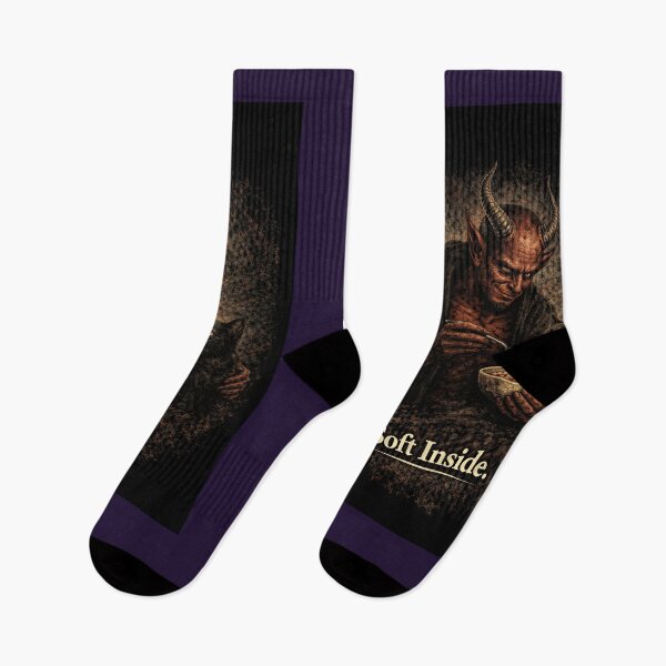 Item preview, Soft Inside: Ironic Devil & Cat Art  designed and sold by Wild Hare.