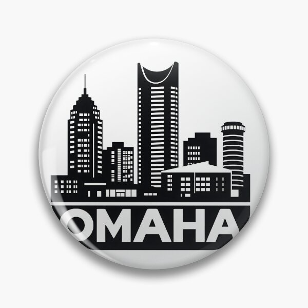 Item preview, Omaha City Skyline Silhouette Clipart designed and sold by Alexzel.
