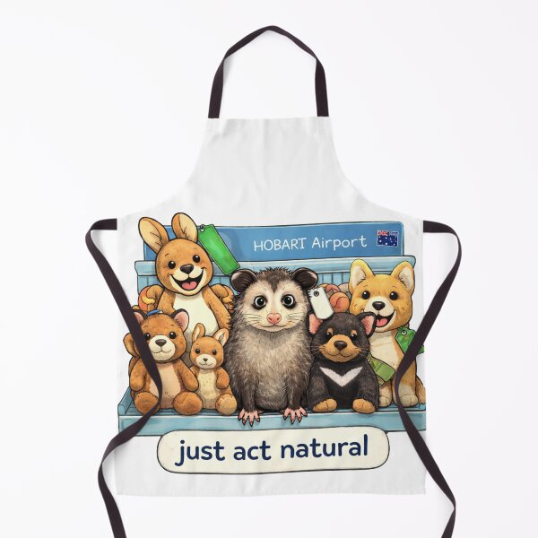 Item preview, Just Act Natural – Funny Possum | Airport Meme | Life Hack designed and sold by Coral Surprise Studio | Playful & Dreamy Designs.