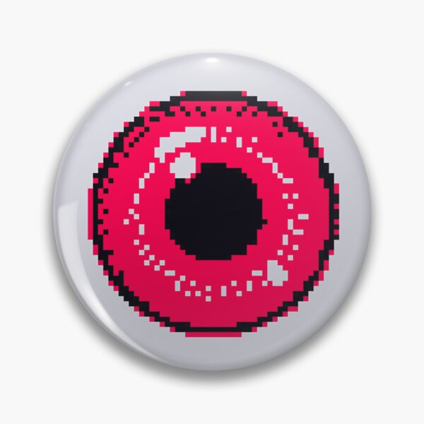 Item preview, Back to the Reality Pixel Red Eye designed and sold by MadeTearfully.