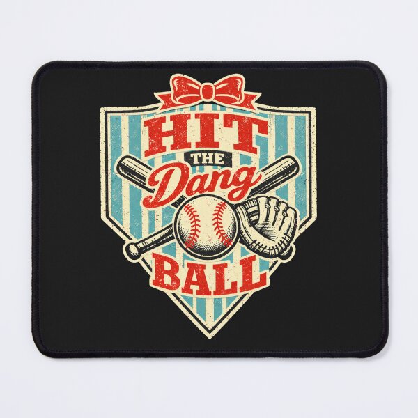 Item preview, Hit The Dang Ball , Funny Baseball Lover Shirt Design, Retro Baseball Graphic, Youth Baseball Dad Fan, Game Day designed and sold by faridman.