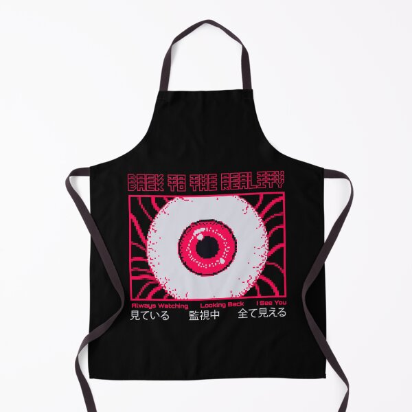 Item preview, Back to the Reality Pixel Red Eye designed and sold by MadeTearfully.