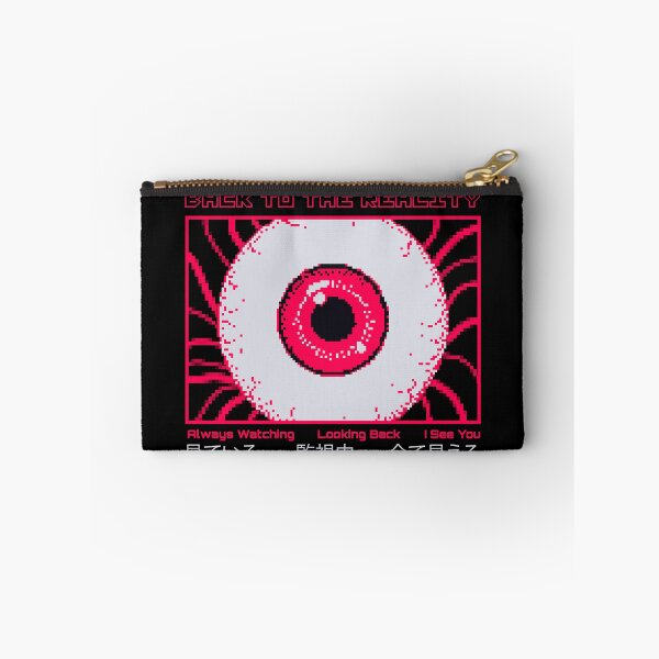 Item preview, Back to the Reality Pixel Red Eye designed and sold by MadeTearfully.