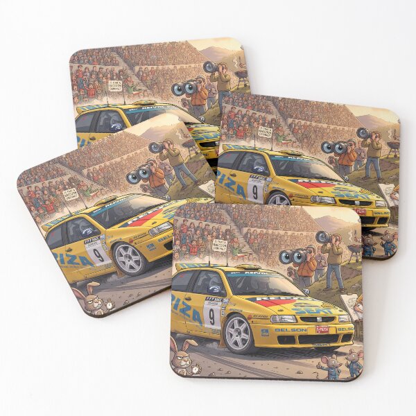 Item preview, Seat Ibiza Kit Car GTi 16V EVO2 Cartoon designed and sold by Racing Art Store.