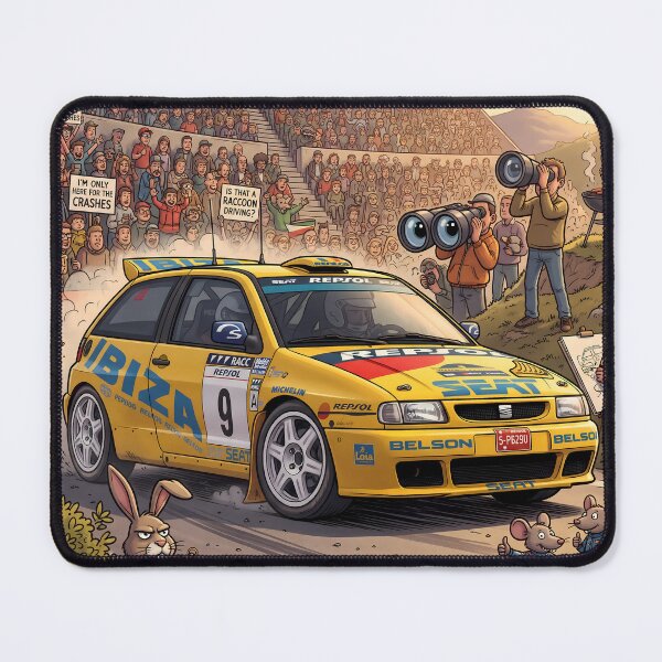 Item preview, Seat Ibiza Kit Car GTi 16V EVO2 Cartoon designed and sold by Racing Art Store.
