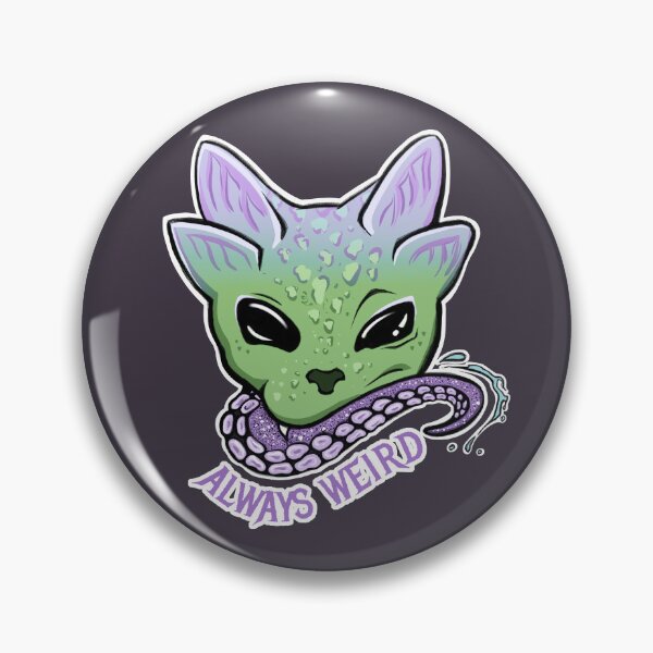 Item preview, Always Weird - Alien Cat With Tentacle - Cartoon  designed and sold by STYR-A.