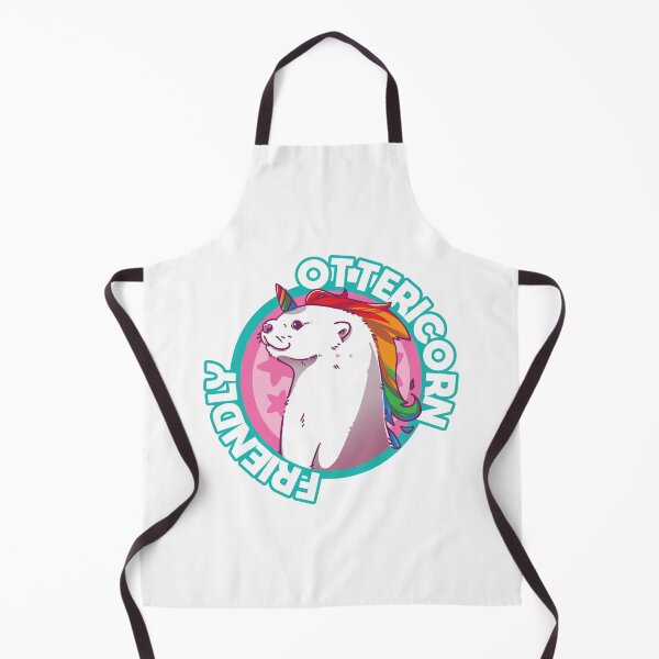 Aperçu de l'œuvre Loutre Licorne Amie Loutre Licorne créée et vendue par EYESORE ART.
