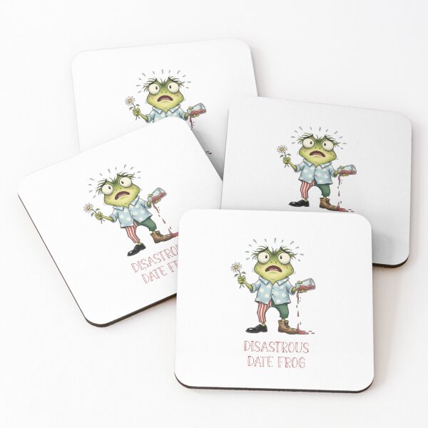 Item preview, Disastrous Date Frog – Romantic but Socially Broken designed and sold by Dinaelsherkawy.