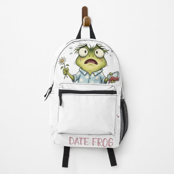 Item preview, Disastrous Date Frog – Romantic but Socially Broken designed and sold by Dinaelsherkawy.