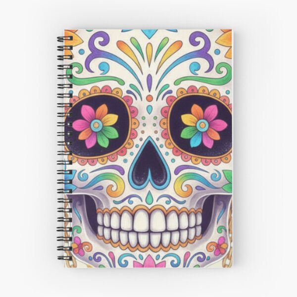 Item preview, Cosmic Sugar Skull of Eternal Bloom designed and sold by Ecosetereos.
