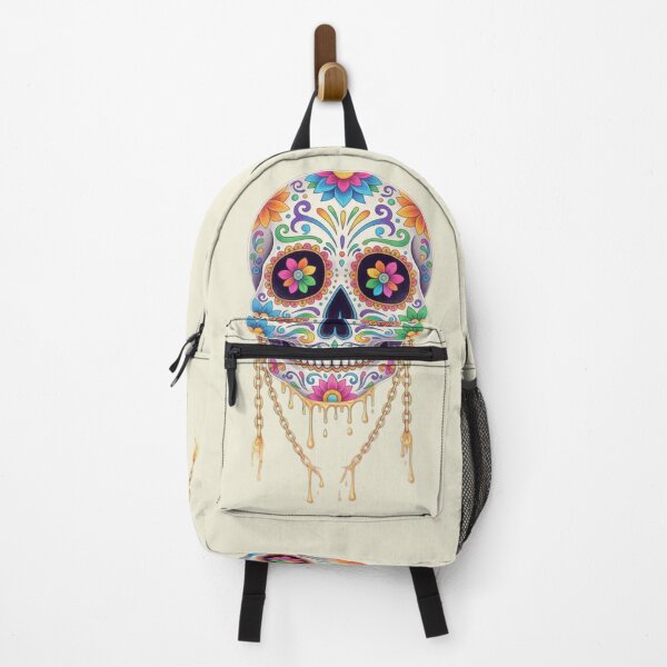 Item preview, Cosmic Sugar Skull of Eternal Bloom designed and sold by Ecosetereos.