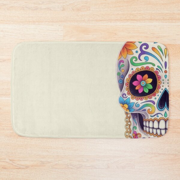 Item preview, Cosmic Sugar Skull of Eternal Bloom designed and sold by Ecosetereos.
