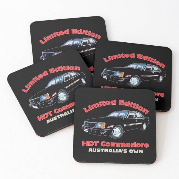 Item preview, Black HDT Commodore Limited Edition Classic Australian Muscle Car Artwork designed and sold by Michael van der Hoorn.