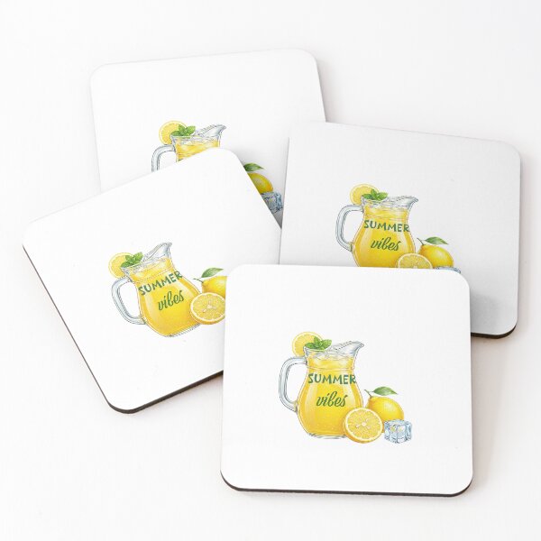 Item preview, ​Refreshing Lemonade Pitcher Illustration - "Summer Vibes" designed and sold by Creatby7030.