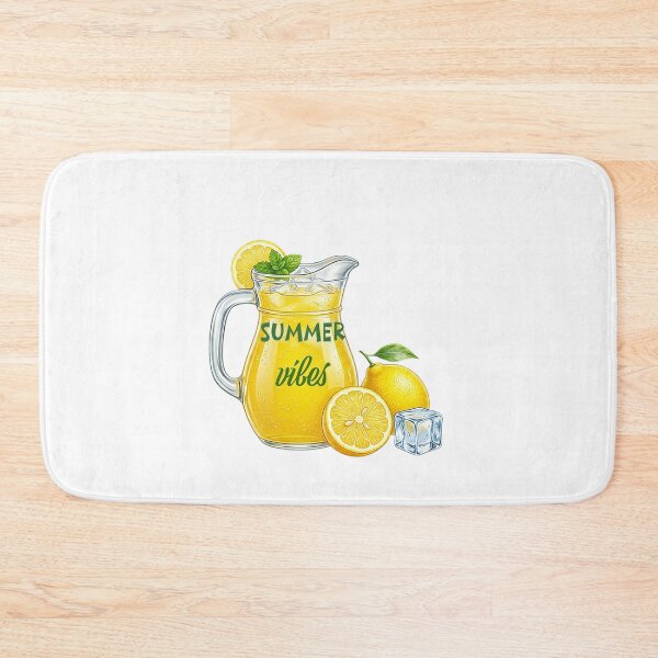 Item preview, ​Refreshing Lemonade Pitcher Illustration - "Summer Vibes" designed and sold by Creatby7030.