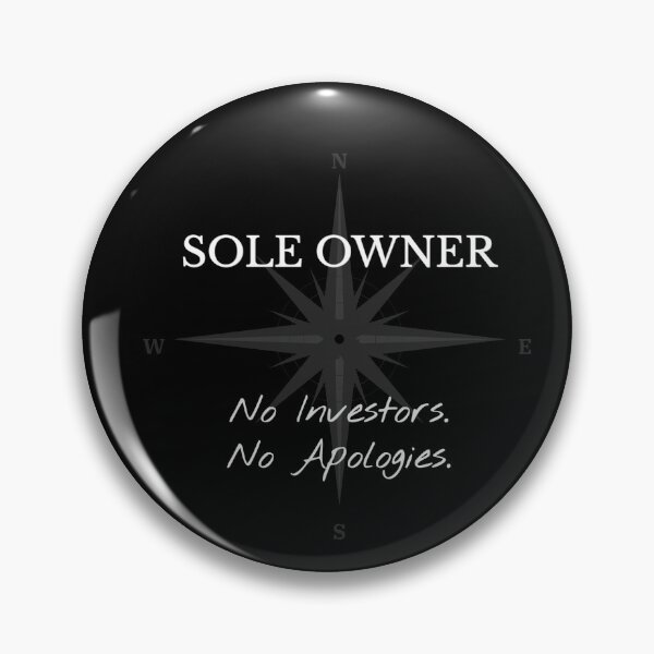 Item preview, SOLE OWNER designed and sold by Entrepreneur Haus.