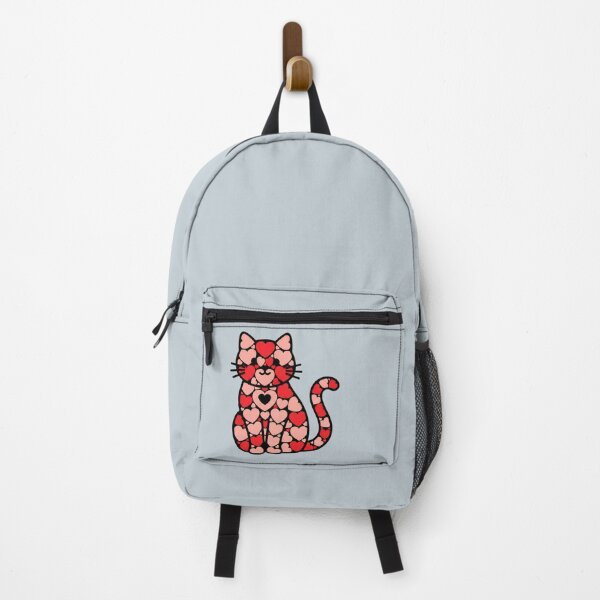 Item preview, kitty valentine hearts retro cat lover design designed and sold by ArtDesignTp.