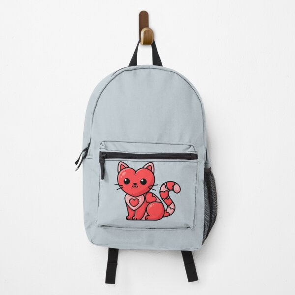 Item preview, adorable cat valentine retro heart illustration designed and sold by ArtDesignTp.