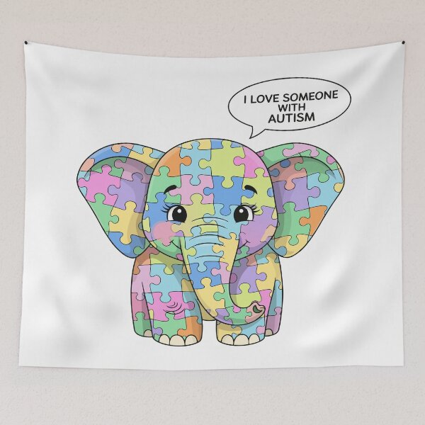 Item preview, i love someone with autism  designed and sold by Uglyandcute.
