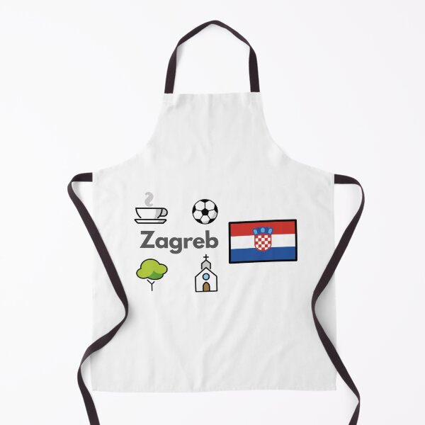 Item preview, Zagreb Croatia Travel – Coffee, Culture & City Life Emoji Design designed and sold by iccdesignsshop.