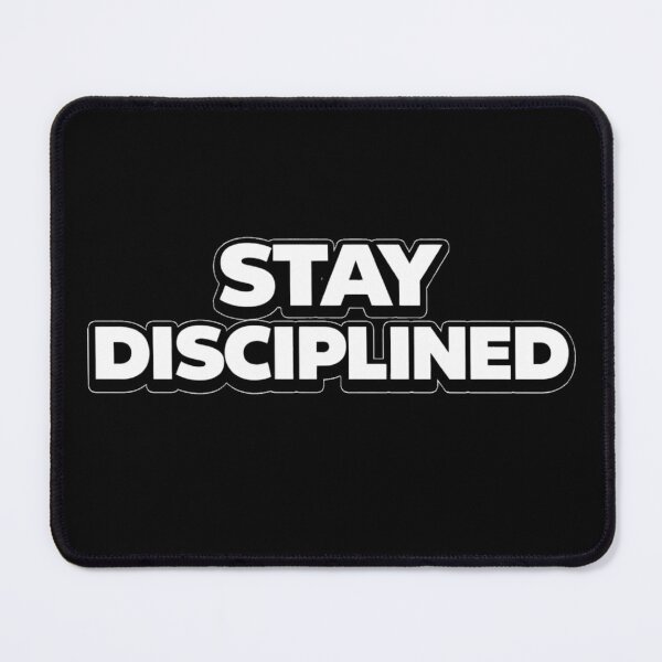 Item preview, Stay Disciplined Motivation Mindset Shirt designed and sold by Papier Atelier Art.