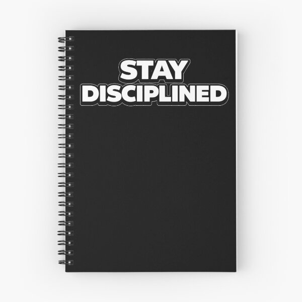 Item preview, Stay Disciplined Motivation Mindset Shirt designed and sold by Papier Atelier Art.