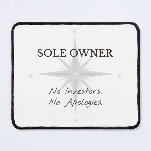 Item preview, SOLE OWNER designed and sold by Entrepreneur Haus.