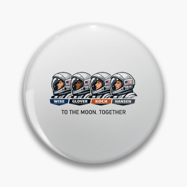 Item preview, Artemis II astronauts Moon Mission – To the moon, together! designed and sold by paulo silveira.