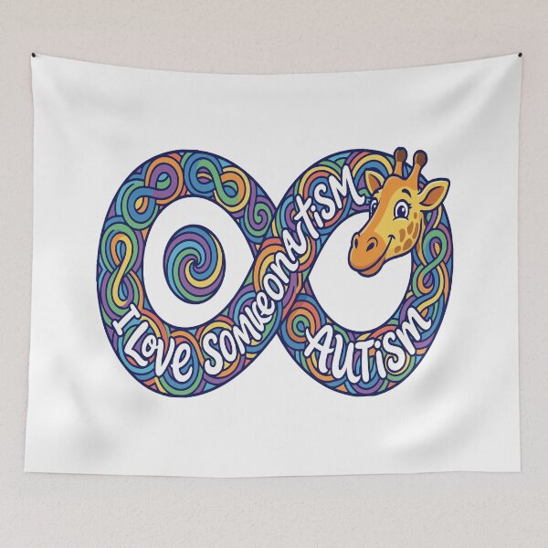 Item preview, AUTISM AWARENESS i love someone with autism  designed and sold by Uglyandcute.