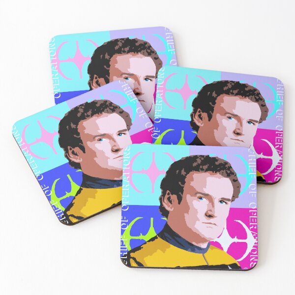 Item preview, Chief DS9 Pop art quad designed and sold by Lost Waters of Enceladus.