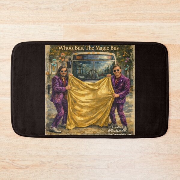 Item preview, Retro Illusion Bus – Comedy Magic Art designed and sold by Rick London Gifts.