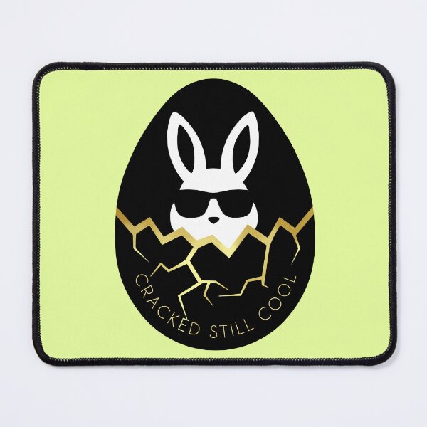 Item preview, Cool Rabbit Sunglasses Funny Bunny Quote “Cracked Still Cool” designed and sold by RitaRuni1992.