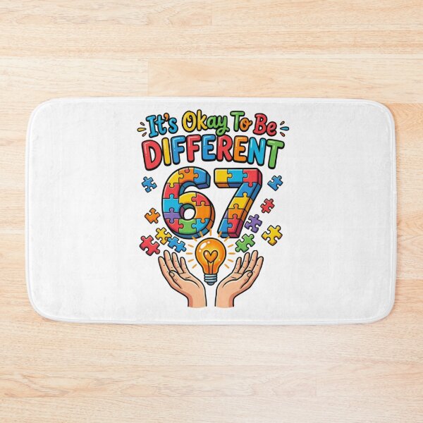 Item preview, okay to be different neurodiversity kid art designed and sold by ArtDesignTp.