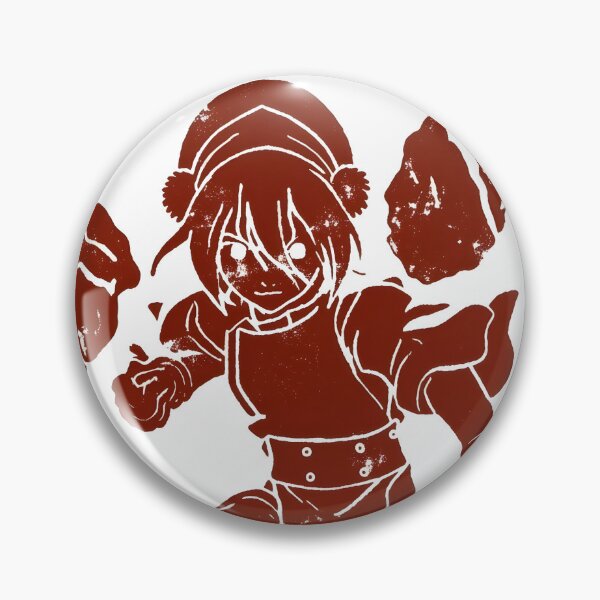 Item preview, ATLA |  Earth Bender  – Vintage Asian Stamp designed and sold by MoonhazeeCo.