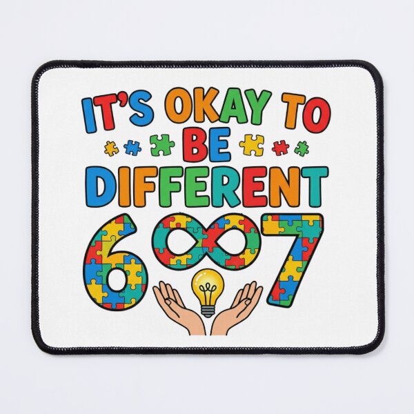 Item preview, cute autism kid meme hand okay to differ art designed and sold by ArtDesignTp.