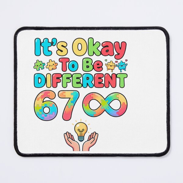 Item preview, be different autism kid awareness hand design designed and sold by ArtDesignTp.