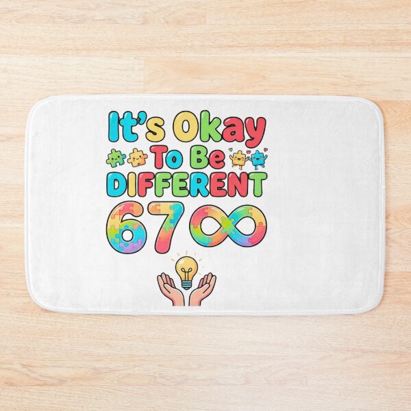 Item preview, be different autism kid awareness hand design designed and sold by ArtDesignTp.