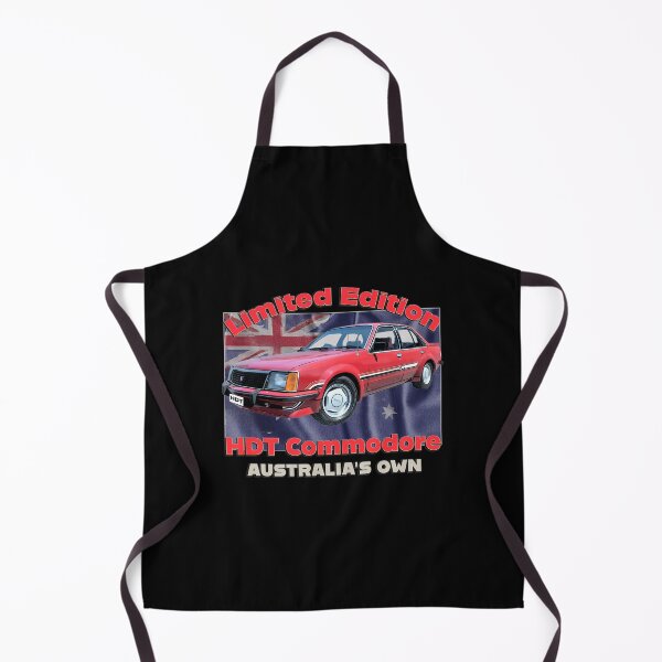 Item preview, HDT Commodore Red Limited Edition Australian Classic Car Artwork Holden Commodore HDT Aussie Muscle Car Illustration Vintage Australian Cars Flag Background Car Lover Gift Fathers Day Christmas Gift designed and sold by Michael van der Hoorn.