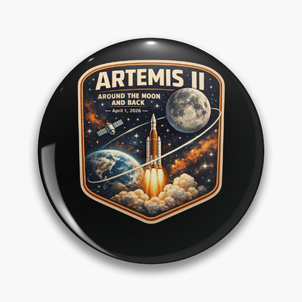Item preview, Artemis 2 Journey Around the Moon and Back 2026 Design, NASA Moon Mission 2026 Gift, Space Exploration Graphic Tee designed and sold by AsturShop.