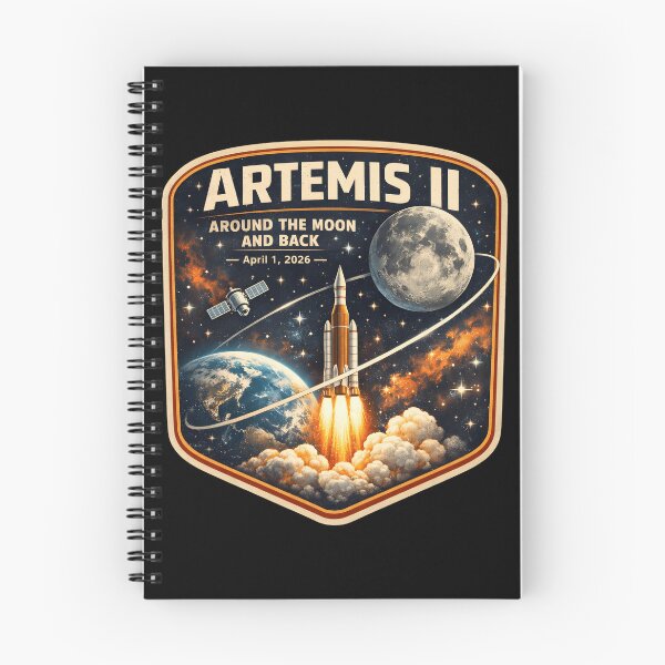 Item preview, Artemis 2 Journey Around the Moon and Back 2026 Design, NASA Moon Mission 2026 Gift, Space Exploration Graphic Tee designed and sold by AsturShop.