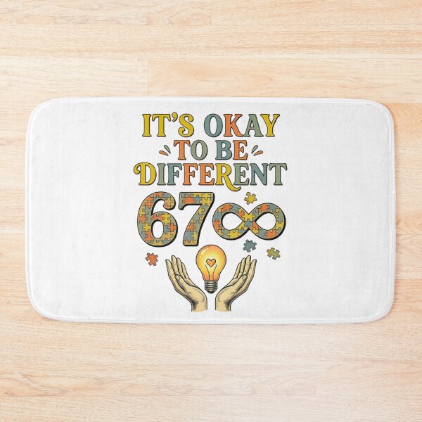 Item preview, autism acceptance different kid funny hand art designed and sold by ArtDesignTp.