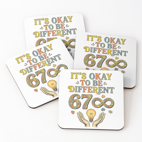Item preview, autism acceptance different kid funny hand art designed and sold by ArtDesignTp.