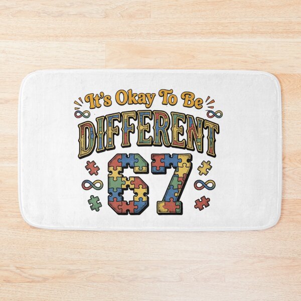 Item preview, its okay to be unique autism hand meme design designed and sold by ArtDesignTp.