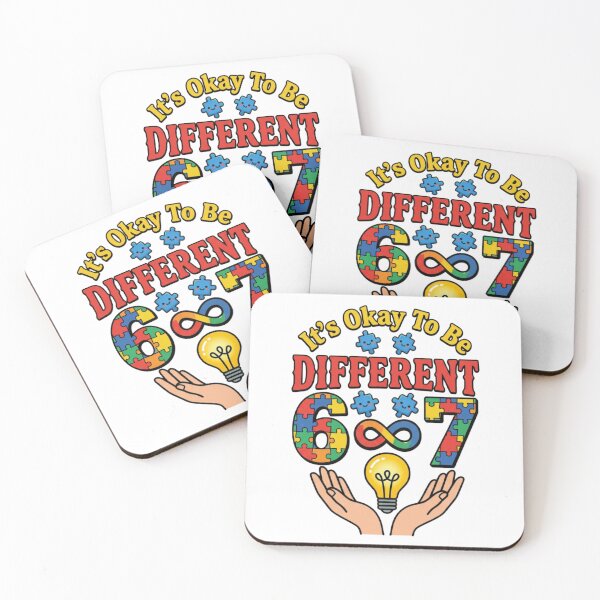 Item preview, neurodiversity autism kid hand meme quote art designed and sold by ArtDesignTp.