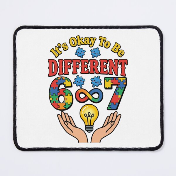 Item preview, neurodiversity autism kid hand meme quote art designed and sold by ArtDesignTp.