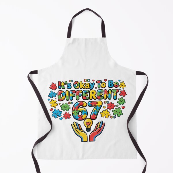 Item preview, okay to be different autism awareness kid art designed and sold by ArtDesignTp.