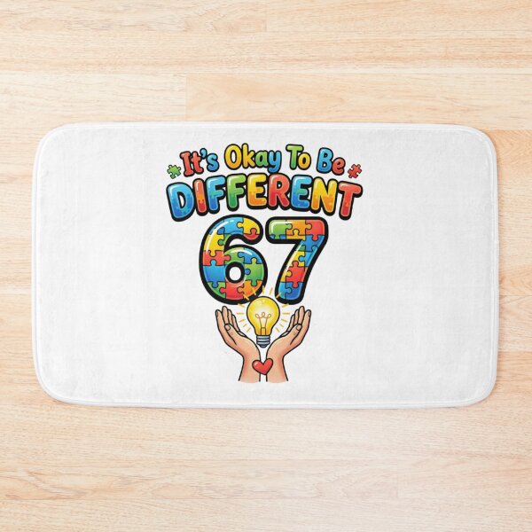 Item preview, its okay to be different autism kid hand meme art designed and sold by ArtDesignTp.